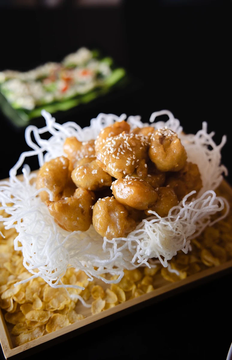 honey chicken 蜜糖鸡, Song's Dumplings